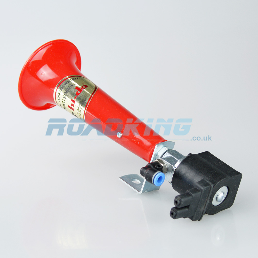 Turkish Wolf Whistle Air Horn - Push On Air Fitting - 24v